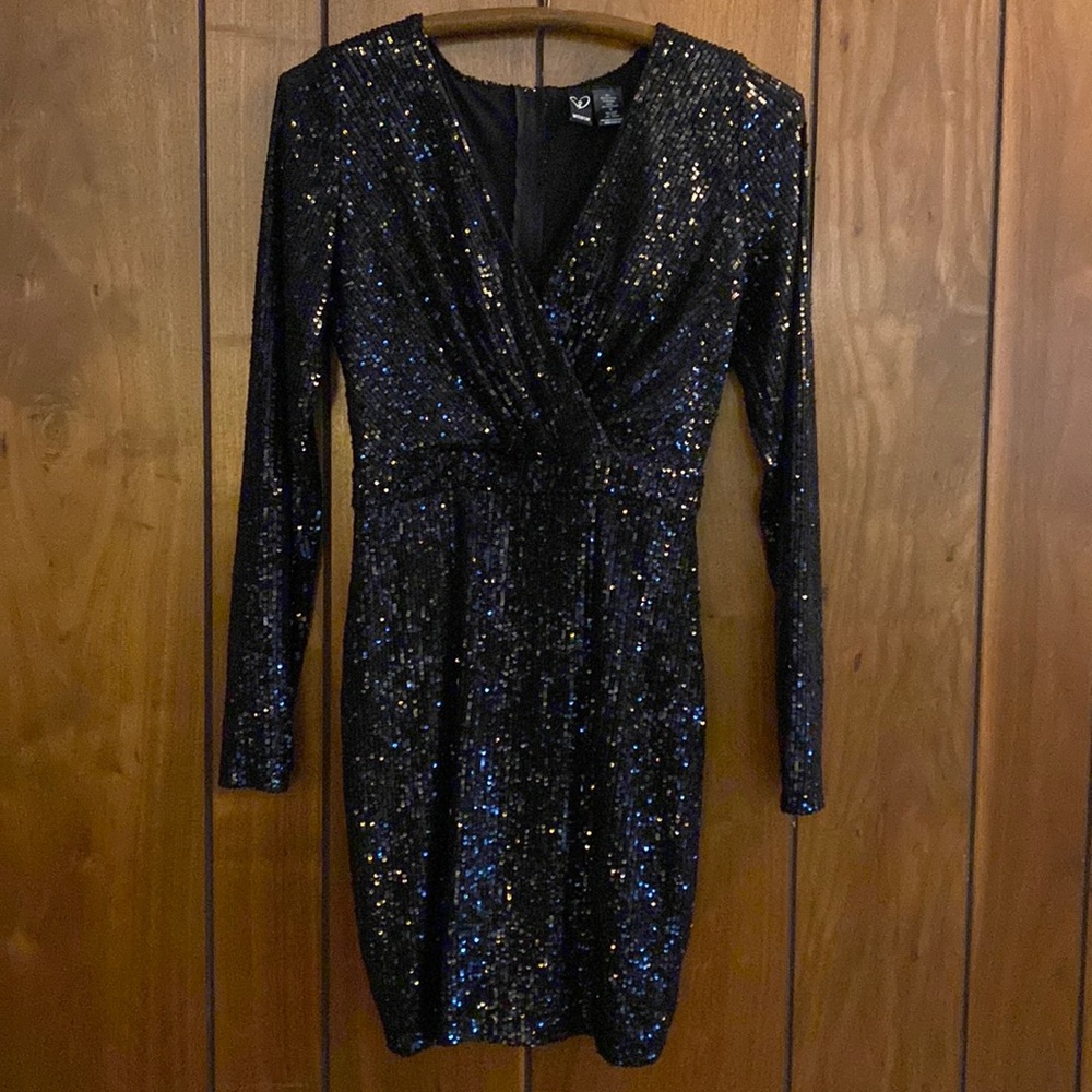 Windsor little black dress sequins small